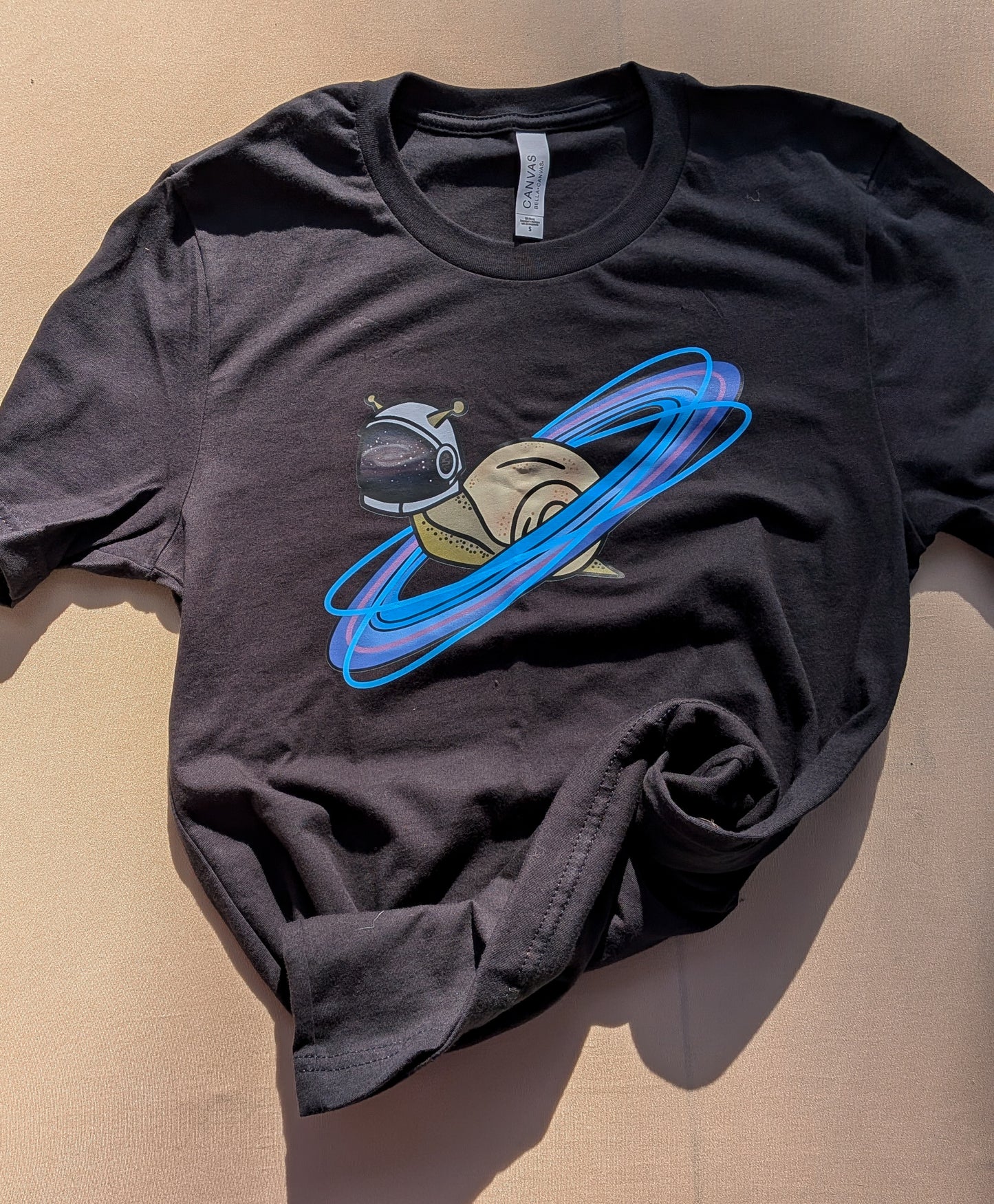 Space Snail Short Sleeve Tshirt