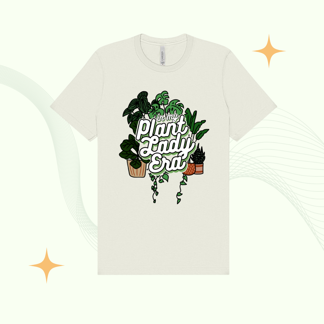 "In My Plant Lady Era" Adult Tshirt