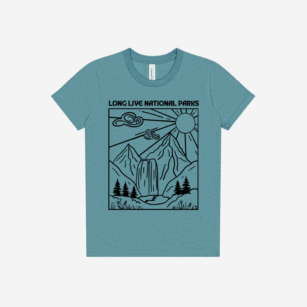 "Long Live National Parks" Short Sleeve T-Shirt