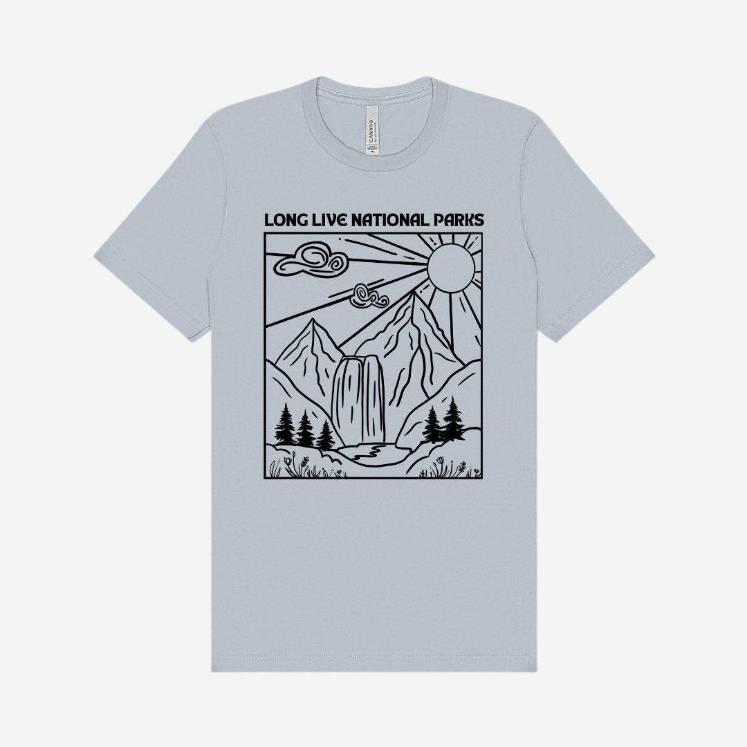 "Long Live National Parks" Short Sleeve T-Shirt