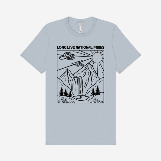 "Long Live National Parks" Short Sleeve T-Shirt