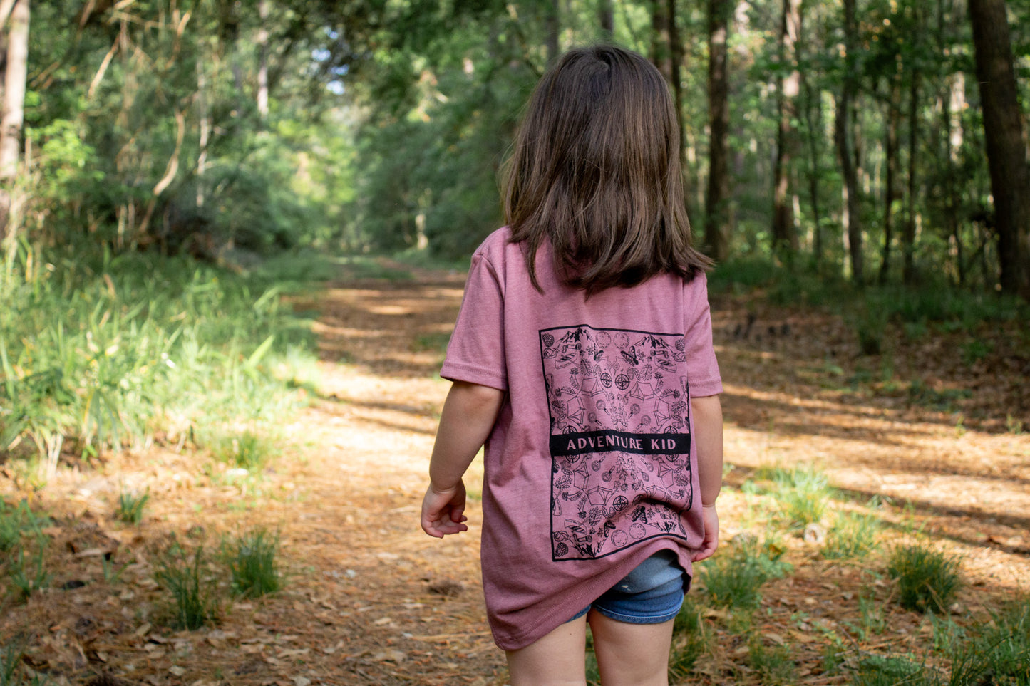 Kids "Adventure Kid" Crew Neck Tee