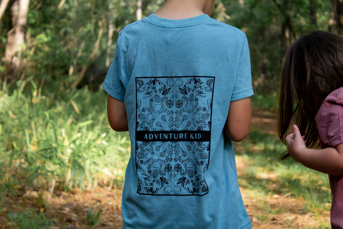 Kids "Adventure Kid" Crew Neck Tee