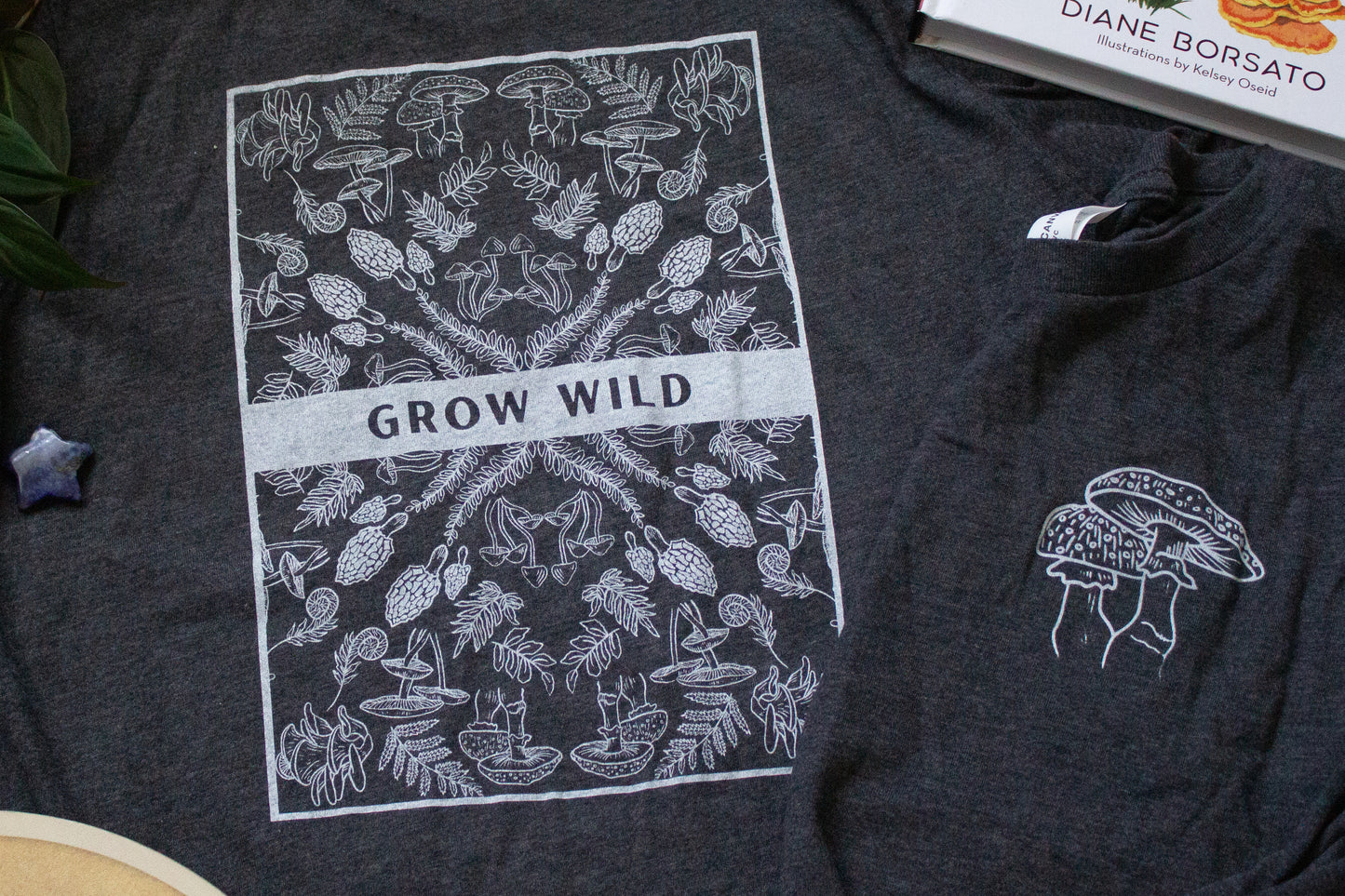 Short Sleeve "Grow Wild" Kids Tee