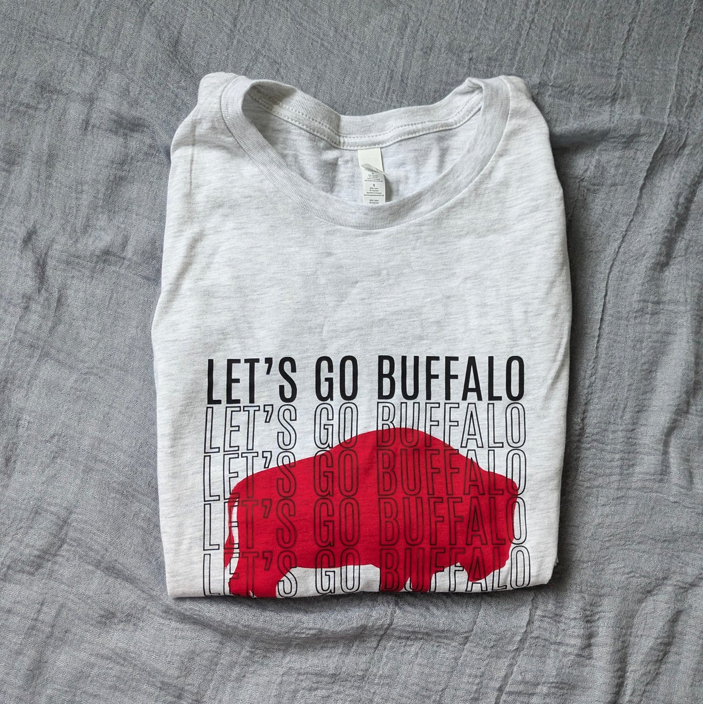 "Let's Go Buffalo" Short Sleeve Tee
