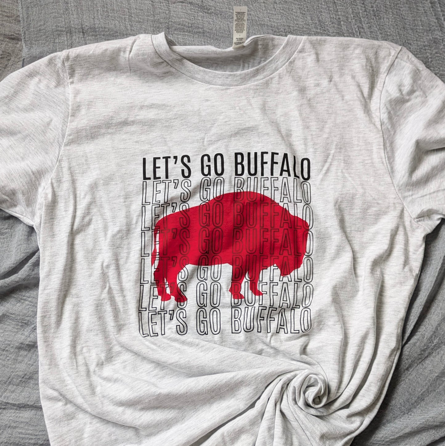 "Let's Go Buffalo" Short Sleeve Tee