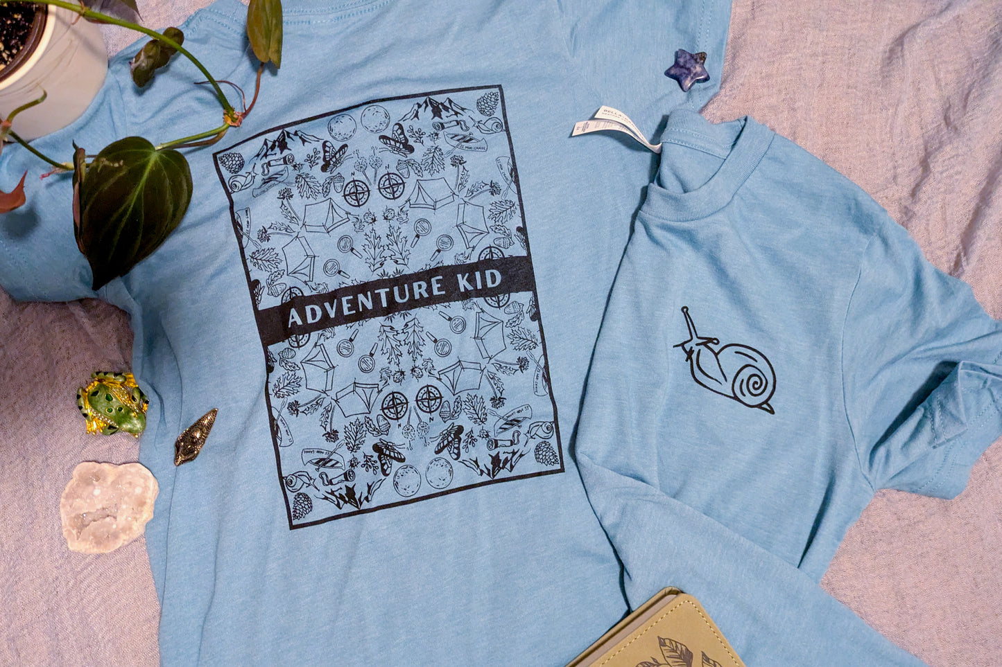 Kids "Adventure Kid" Crew Neck Tee