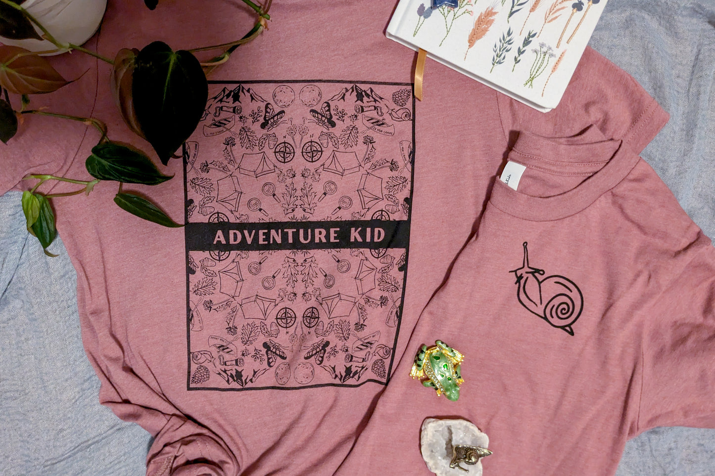 Kids "Adventure Kid" Crew Neck Tee