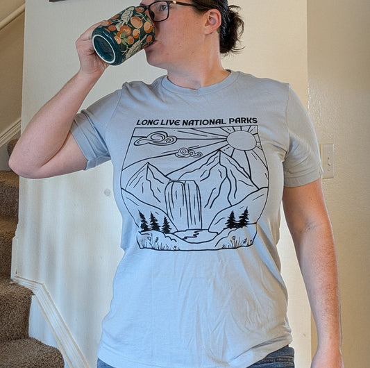 "Long Live National Parks" Short Sleeve T-Shirt